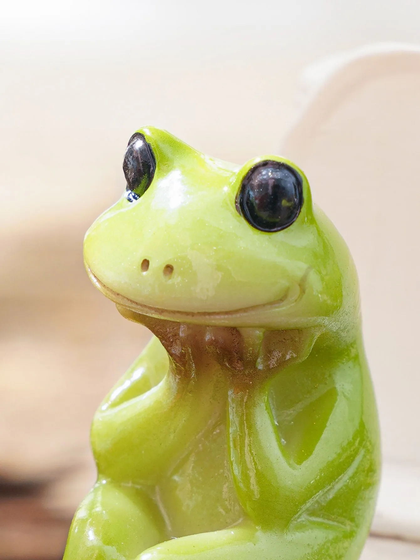 1pc Frog Shaped Micro Landscape Ornament