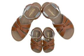 (885)Salt-Water Sandal Original - TAN (Kids & adult)