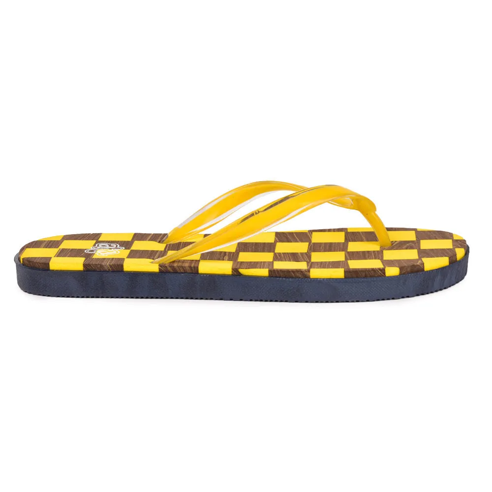 A-HA Casual Yellow Slipper For Women HIMANI-R2 By Liberty