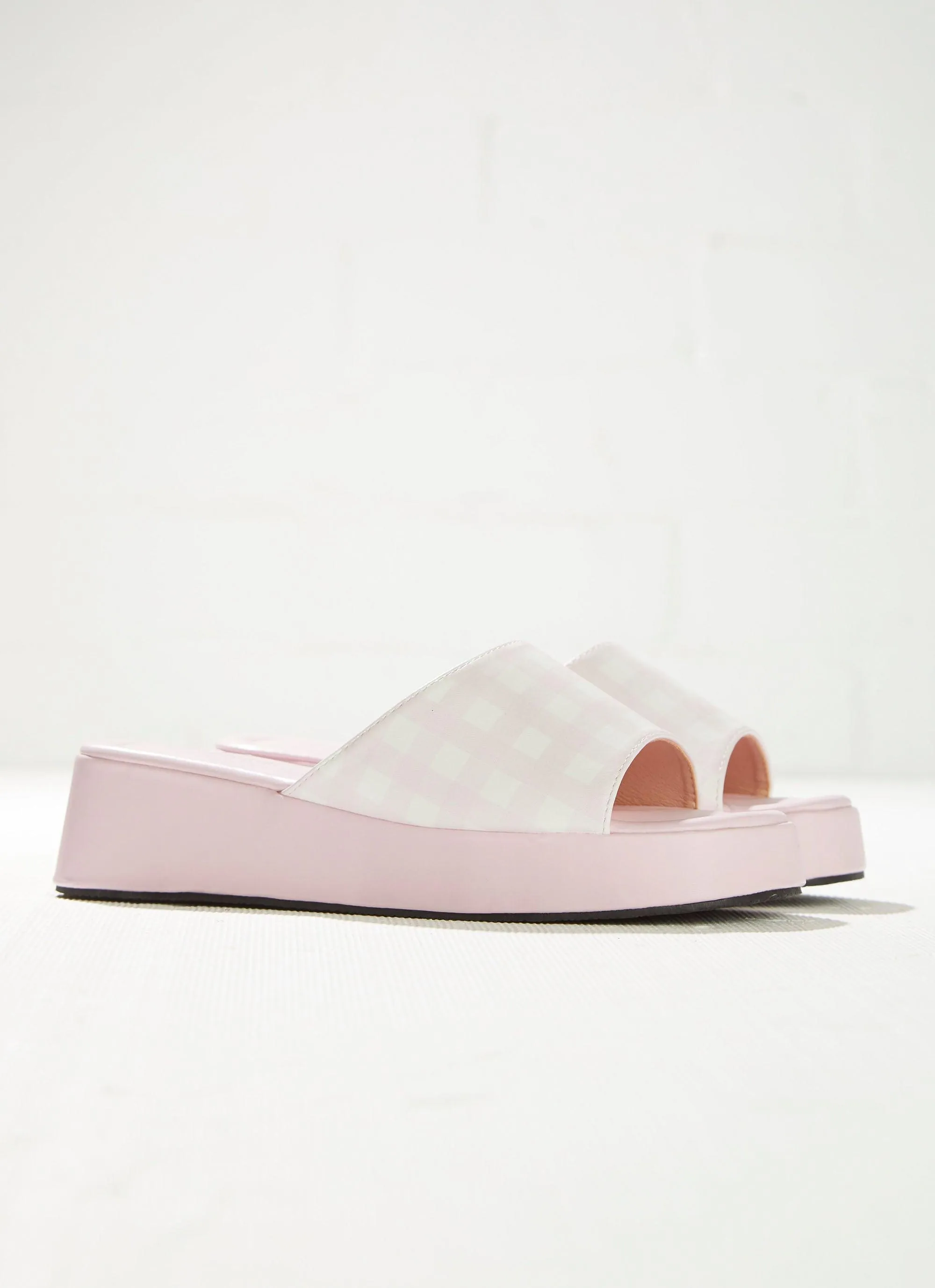 Ambrose Mule - Pink Gingham