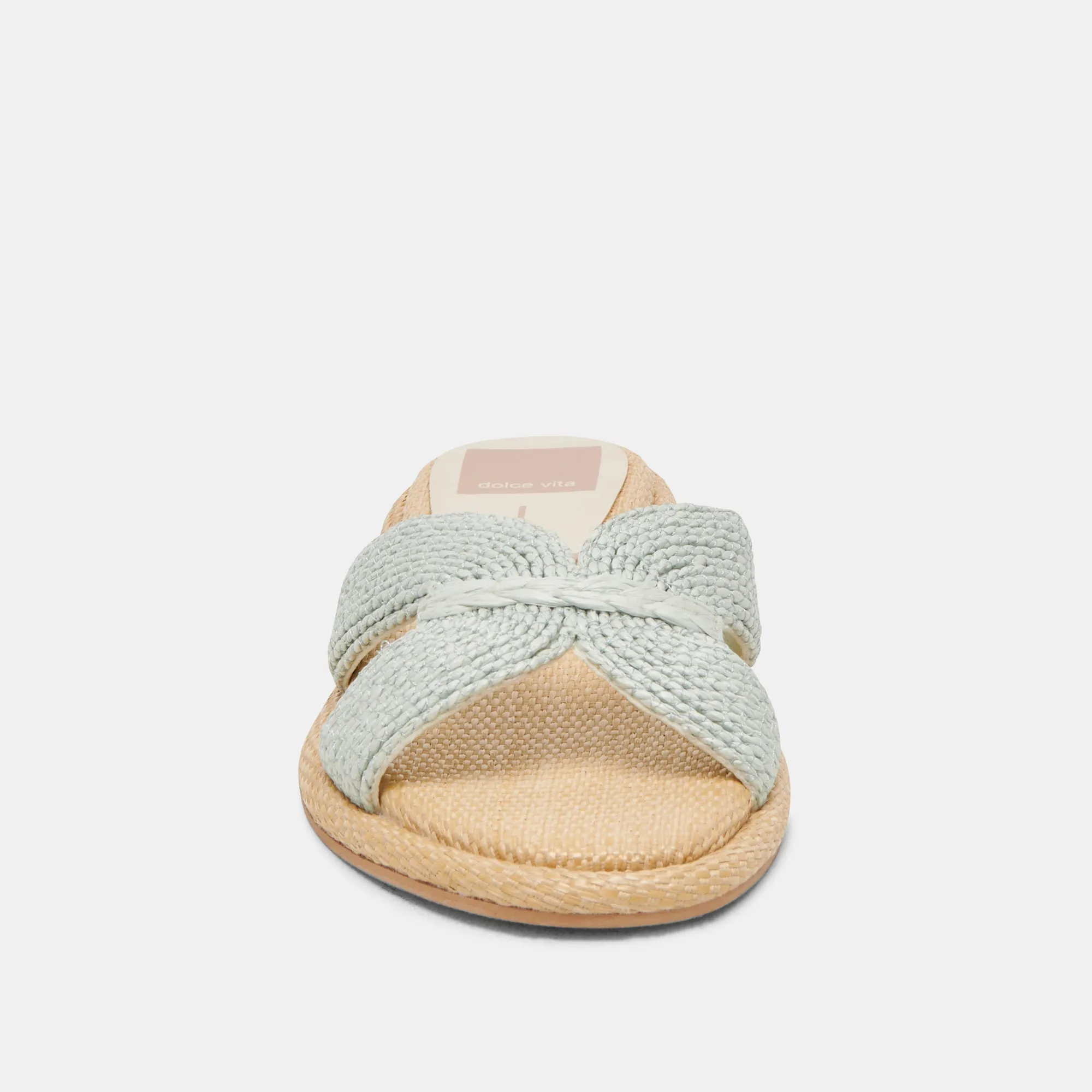 ATOMIC SANDALS MINT RAFFIA