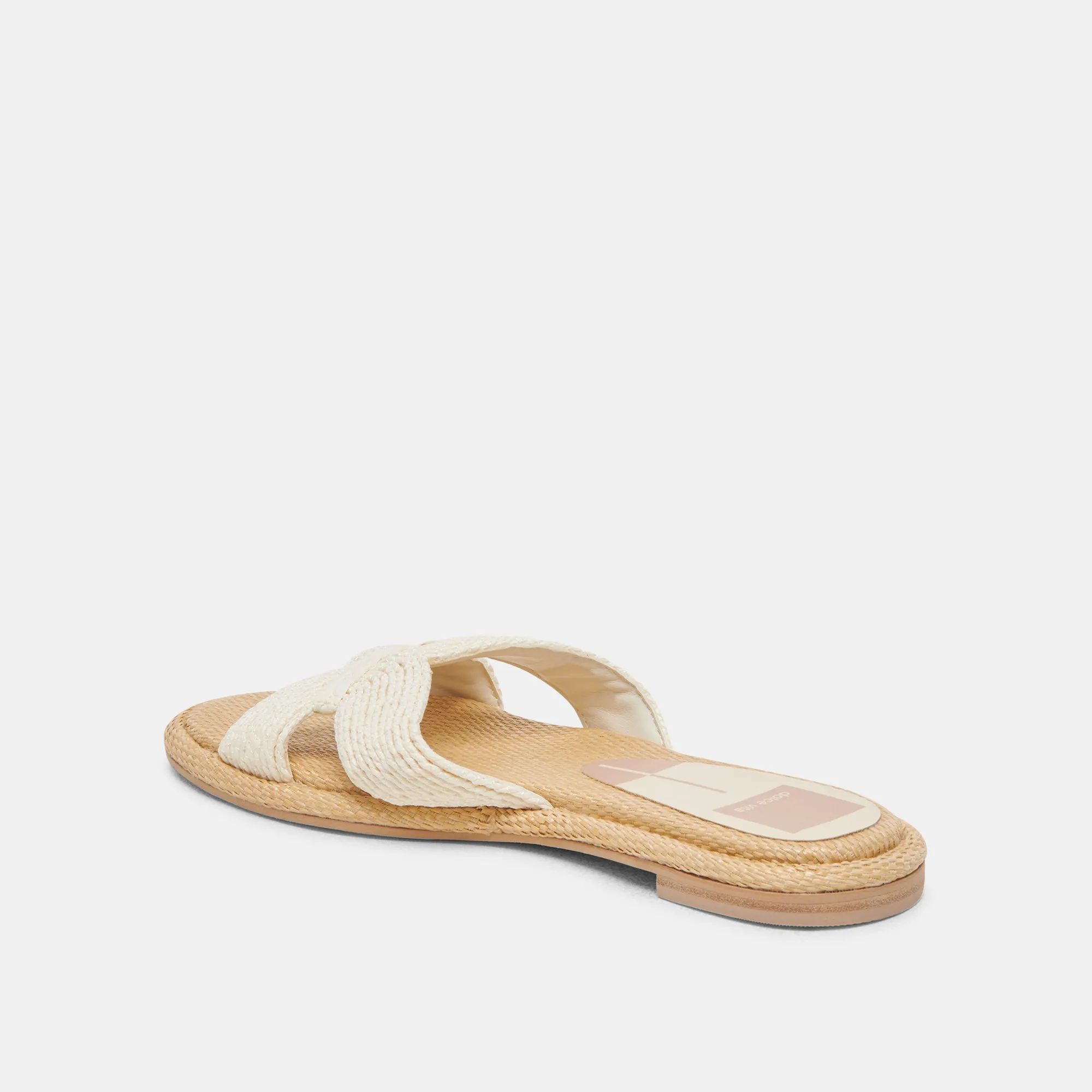 ATOMIC SANDALS WHITE RAFFIA