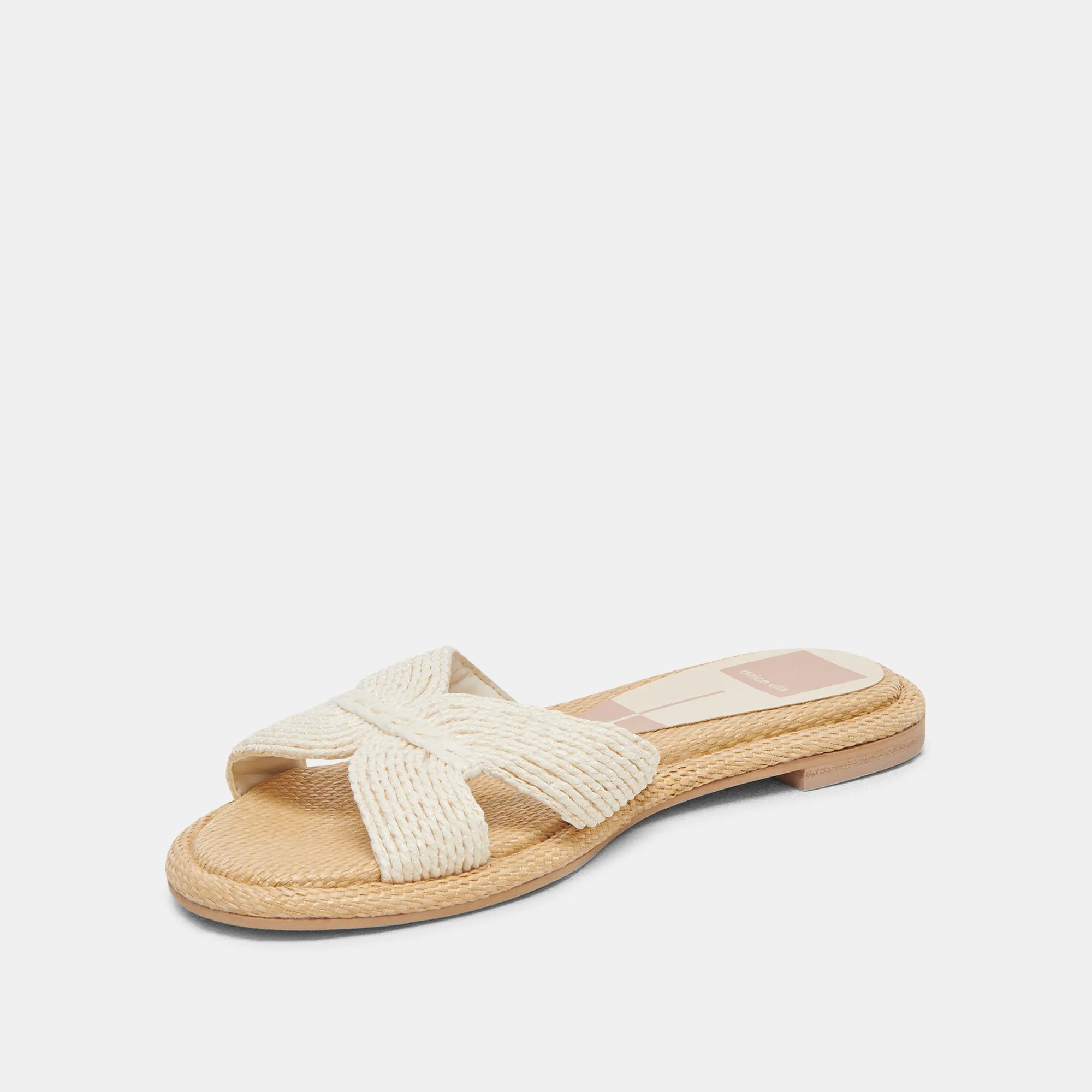 ATOMIC SANDALS WHITE RAFFIA