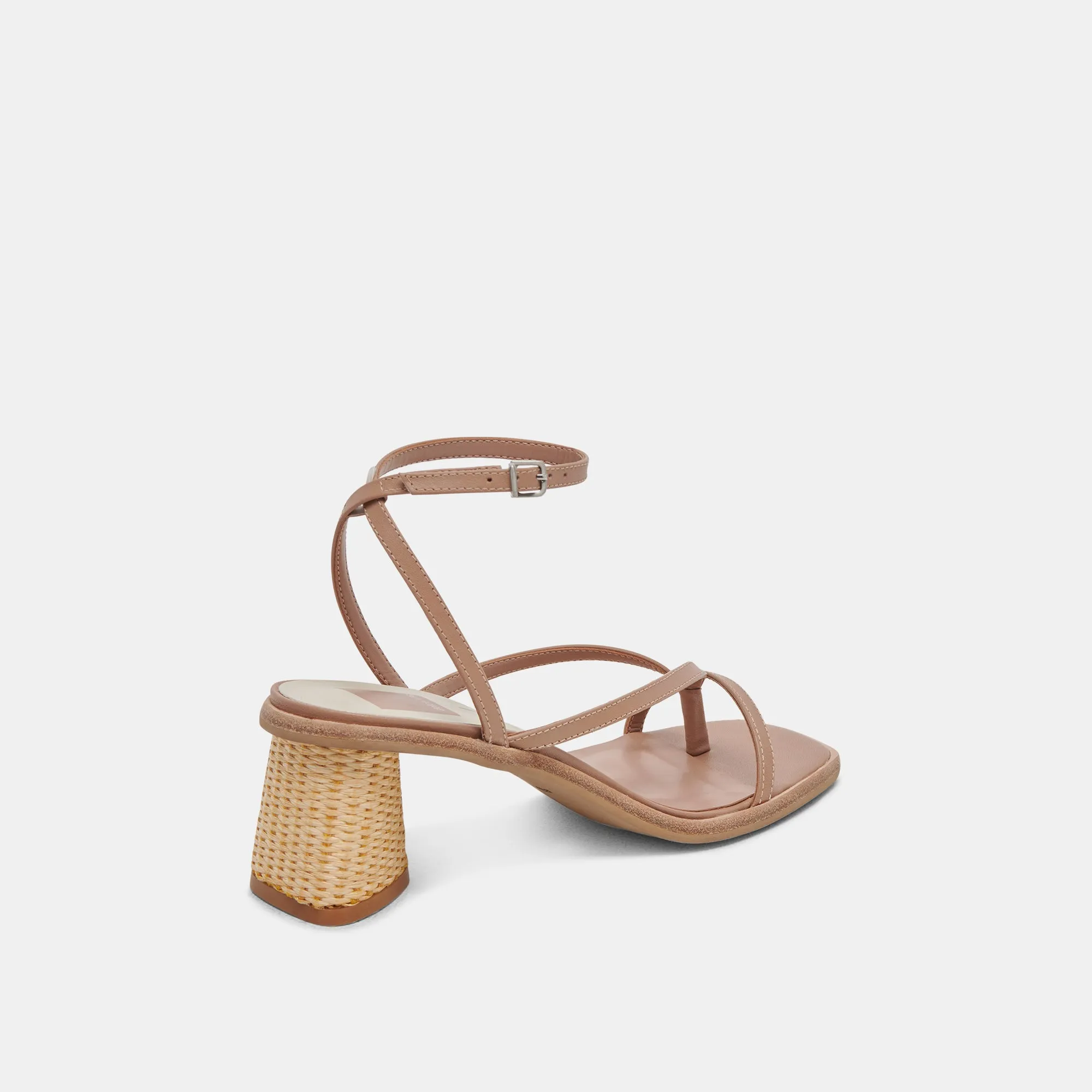 BANITA WIDE SANDALS CAFE LEATHER