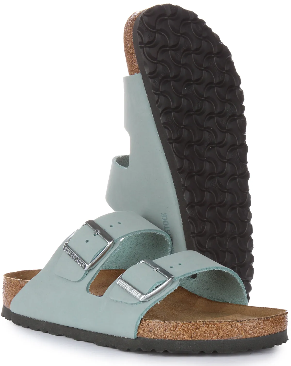 Birkenstock Arizona SFB In Aquablue | Regular Fit