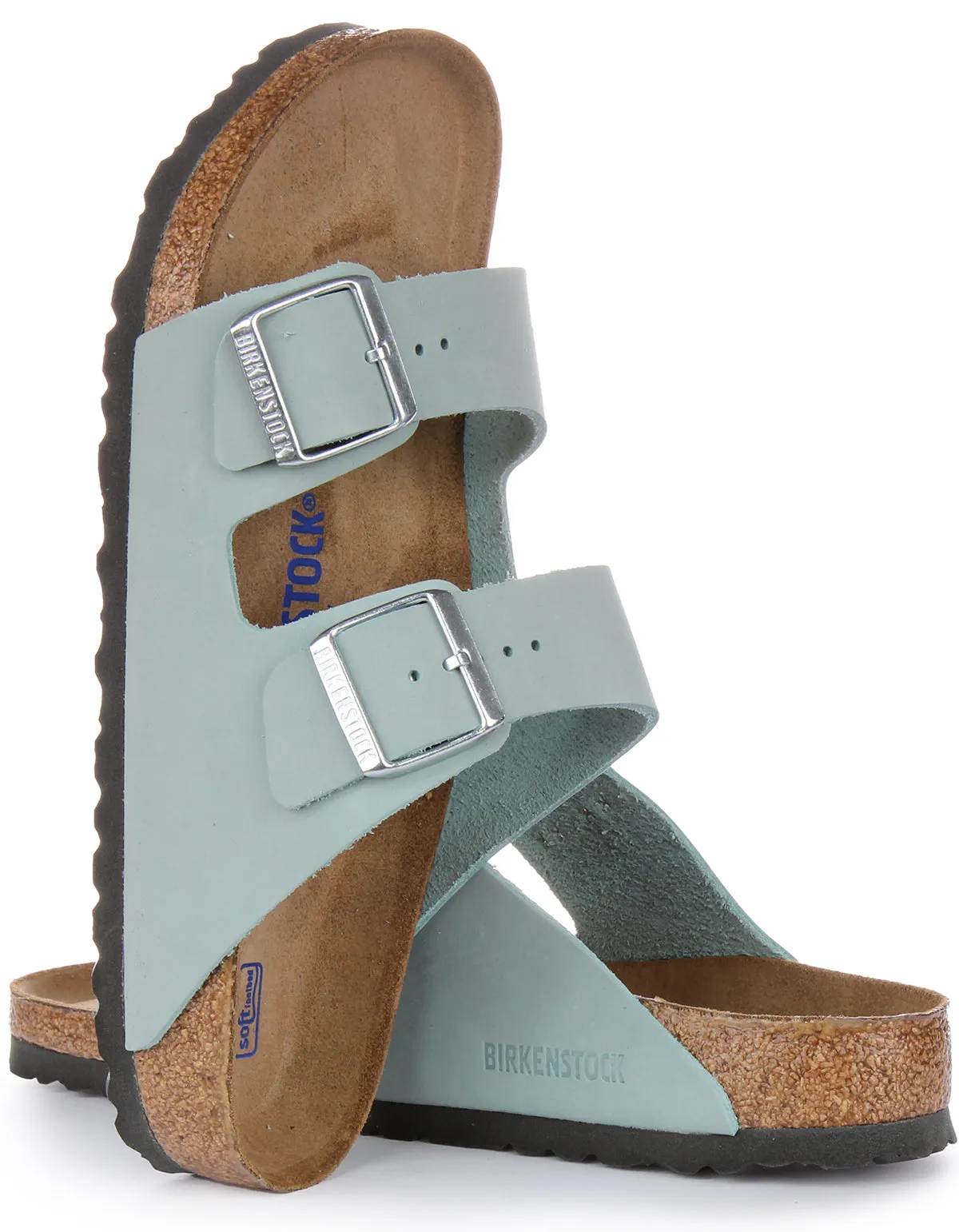 Birkenstock Arizona SFB In Aquablue | Regular Fit