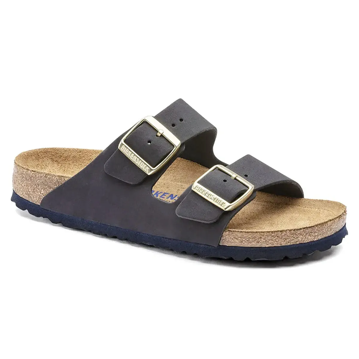 Birkenstock Arizona Soft Footbed Nubuck Leather Sandals