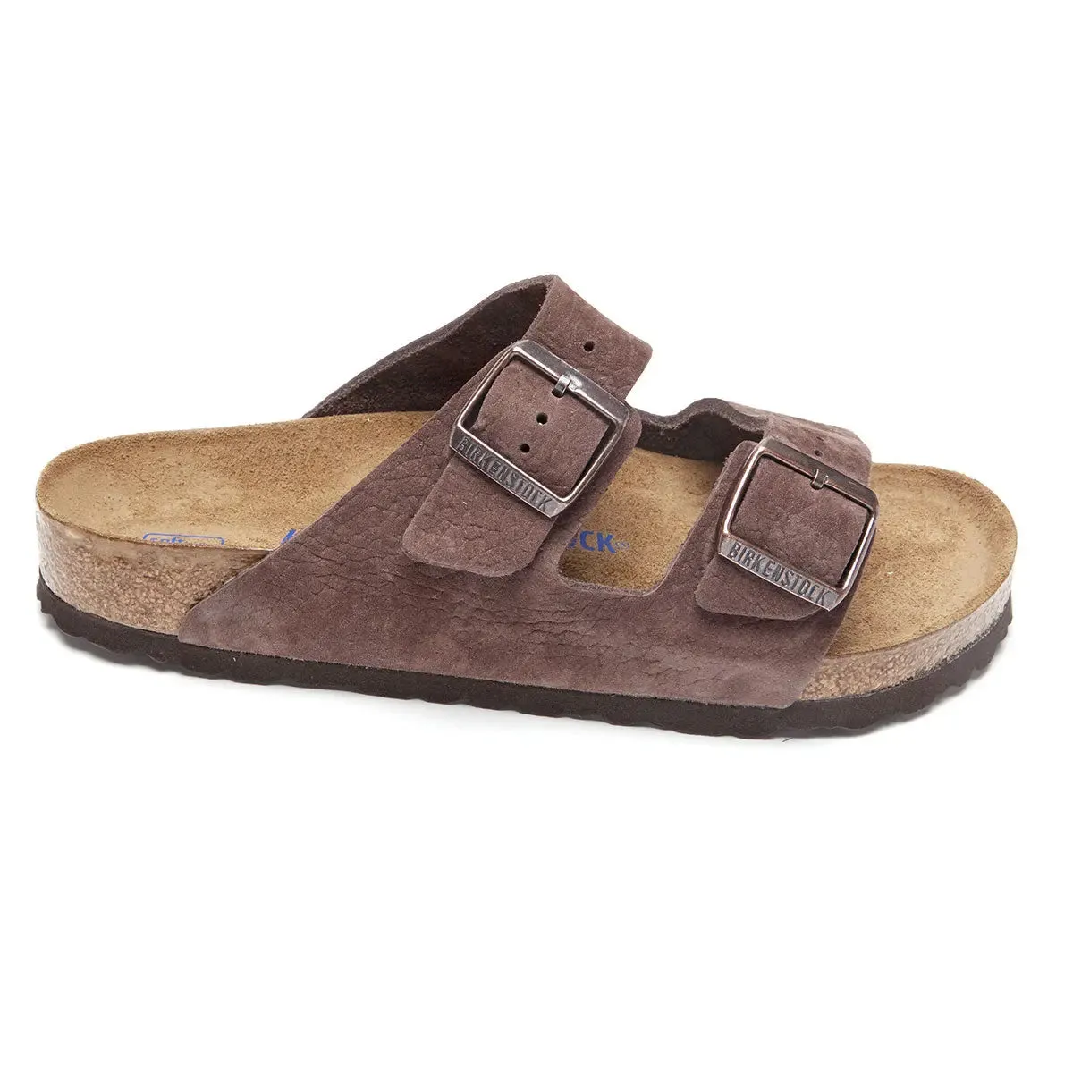 Birkenstock Arizona Soft Footbed Nubuck Leather Sandals