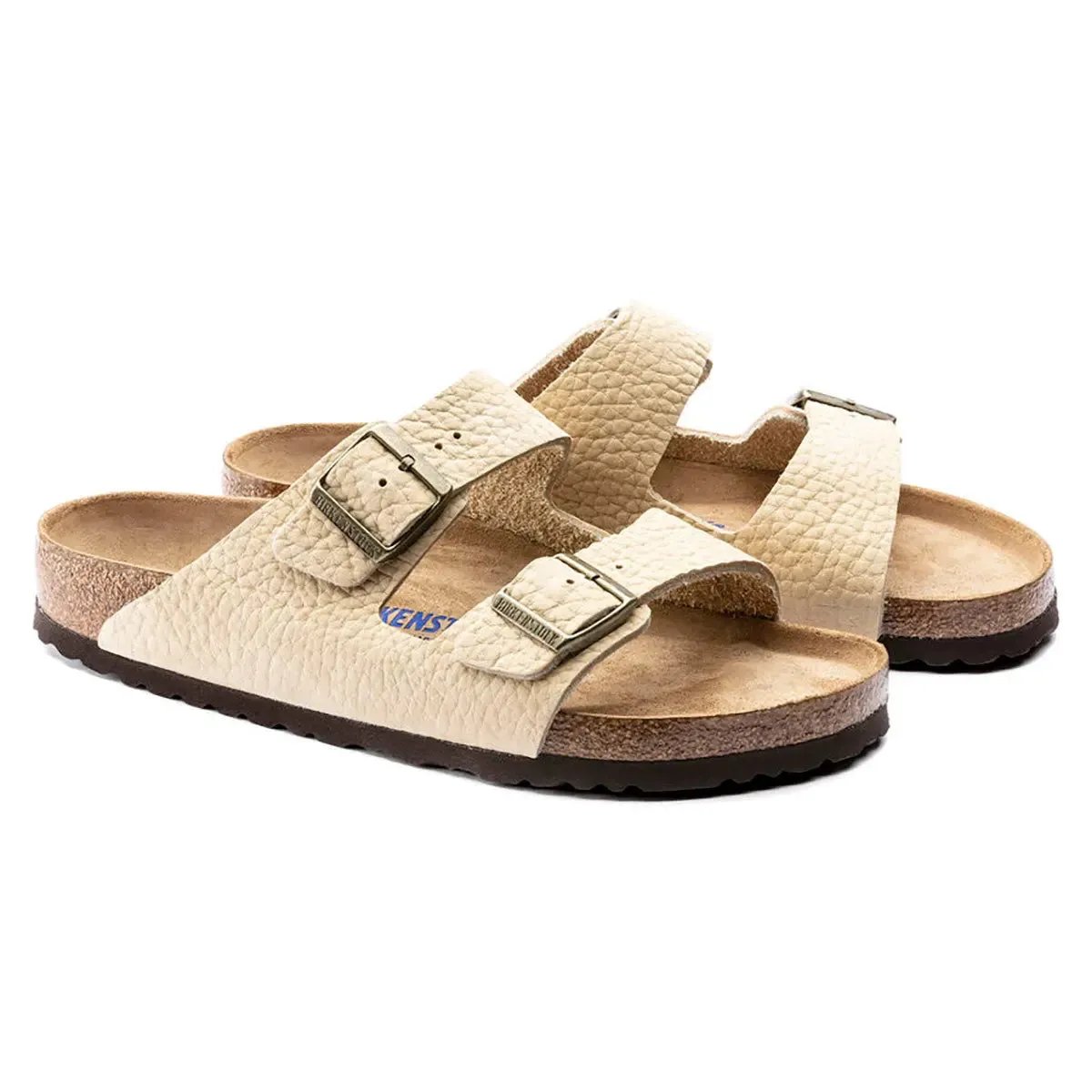 Birkenstock Arizona Soft Footbed Nubuck Leather Sandals