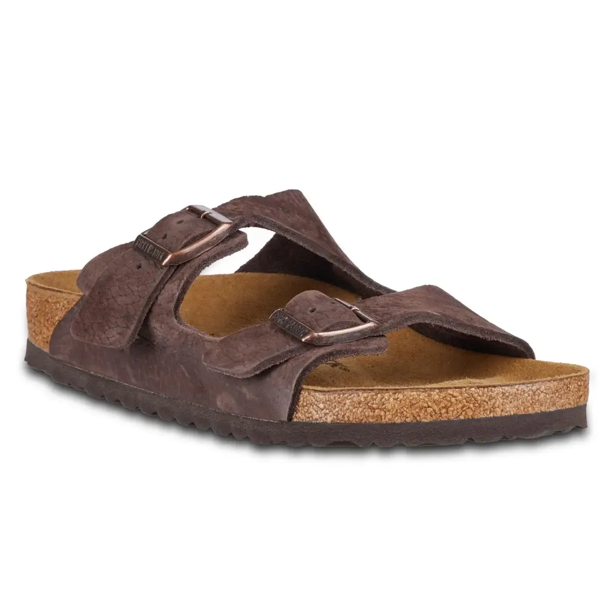 Birkenstock Arizona Soft Footbed Nubuck Leather Sandals