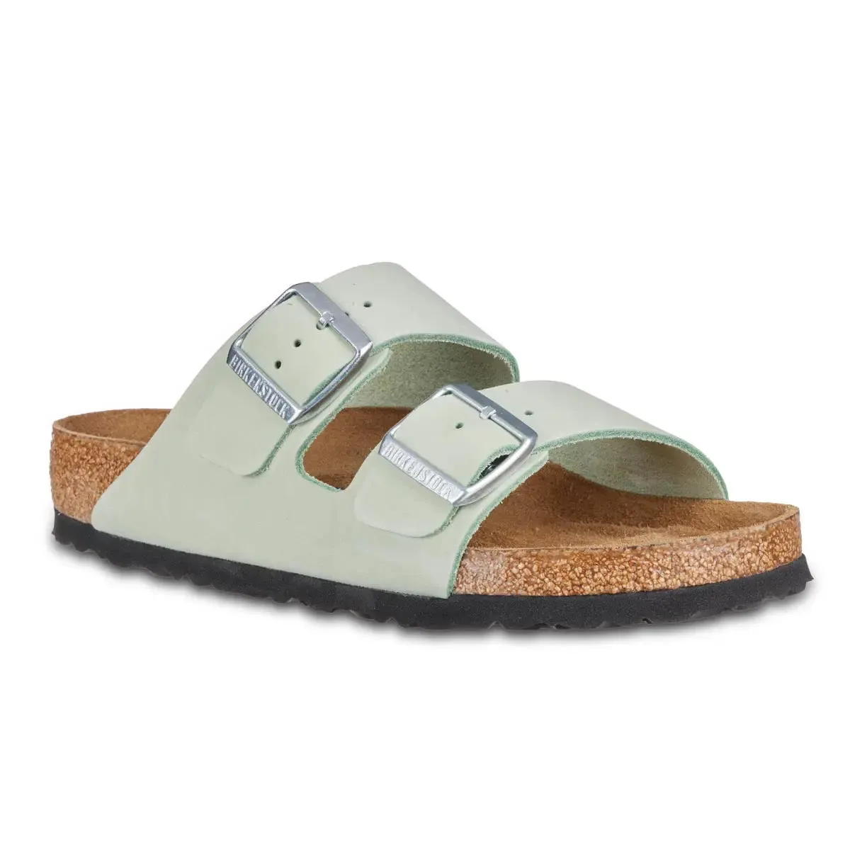 Birkenstock Arizona Soft Footbed Nubuck Leather Sandals