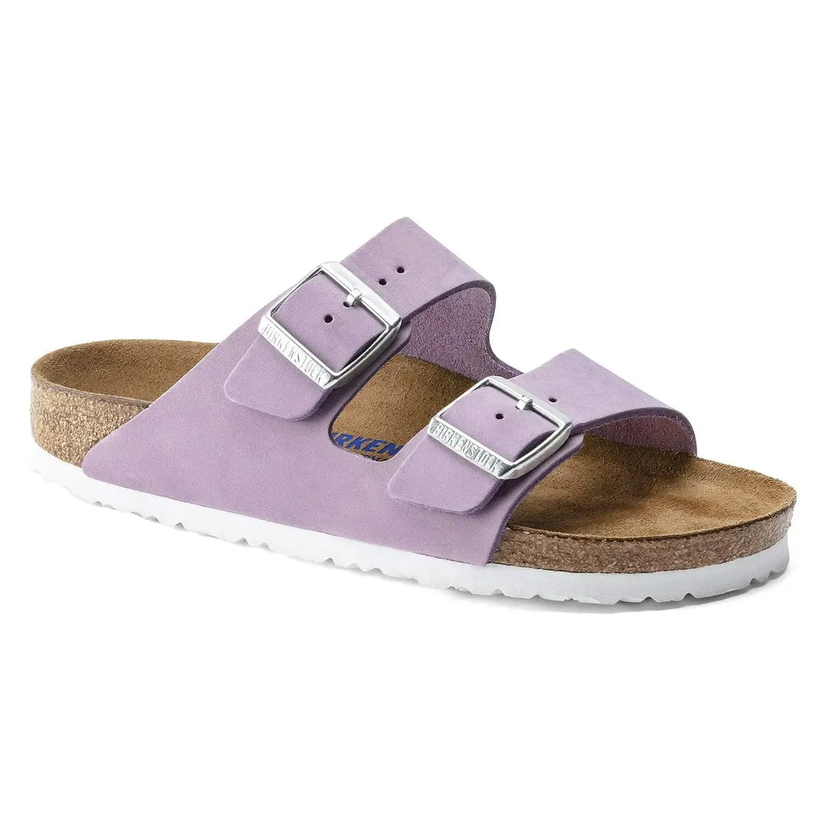 Birkenstock Arizona Soft Footbed Nubuck Leather Sandals