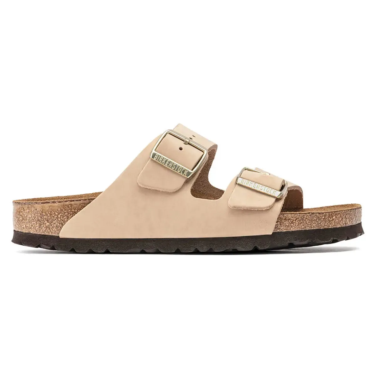 Birkenstock Arizona Soft Footbed Nubuck Leather Sandals