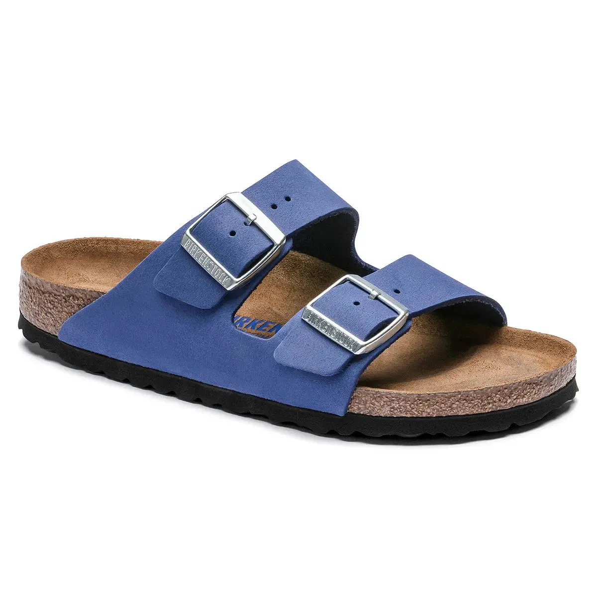 Birkenstock Arizona Soft Footbed Nubuck Leather Sandals