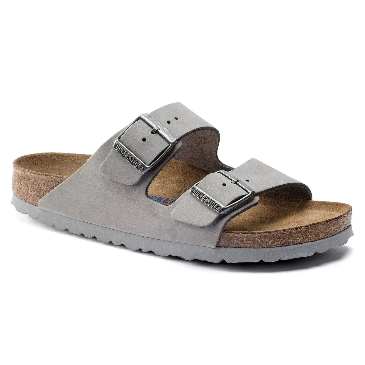 Birkenstock Arizona Soft Footbed Nubuck Leather Sandals