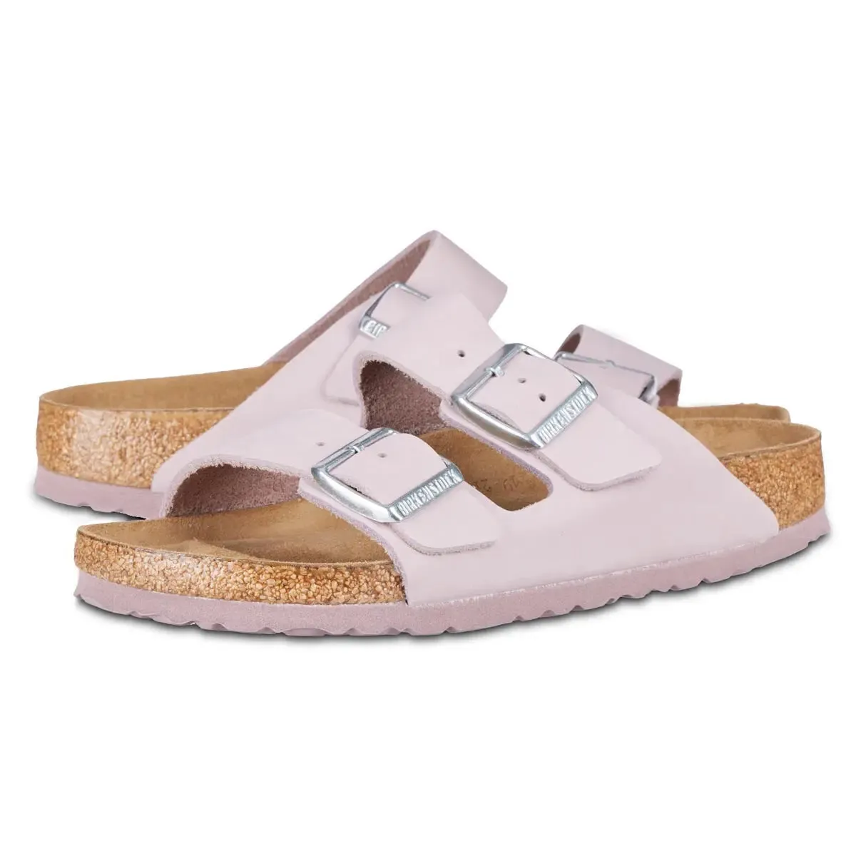 Birkenstock Arizona Soft Footbed Nubuck Leather Sandals