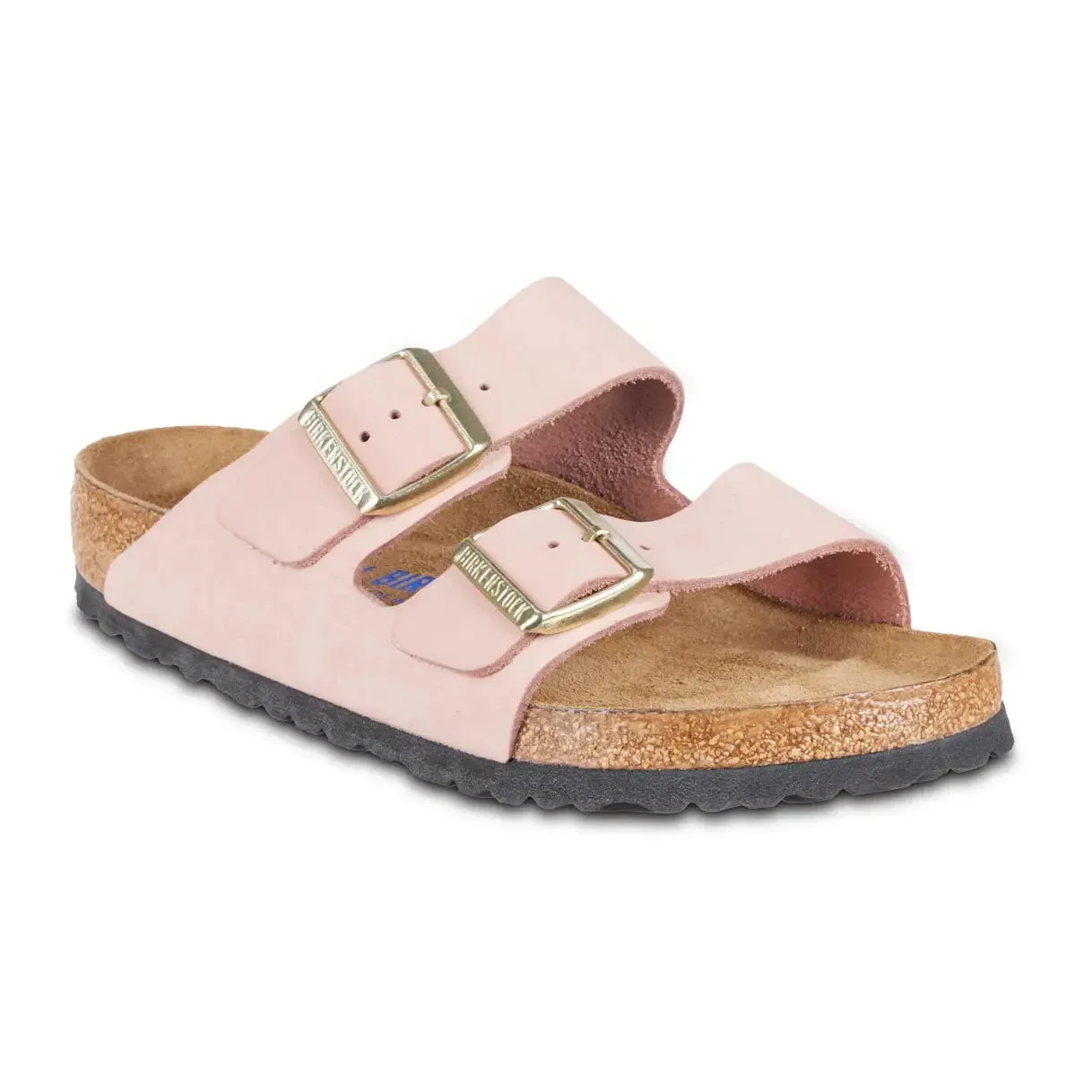 Birkenstock Arizona Soft Footbed Nubuck Leather Sandals