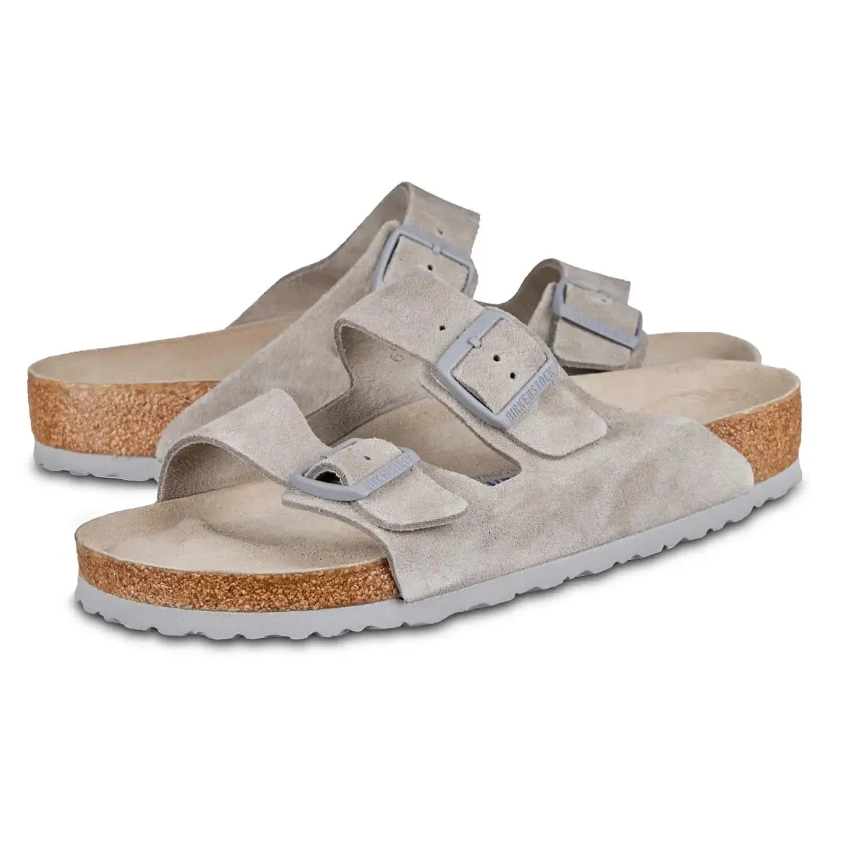 Birkenstock Arizona Soft Footbed Suede Leather Sandals