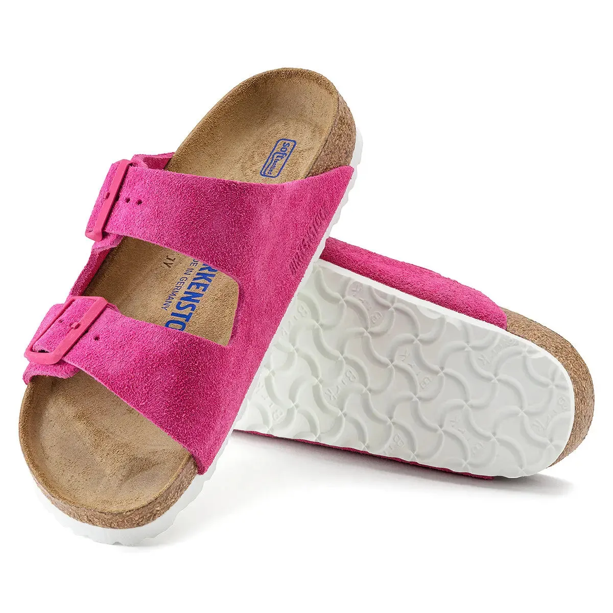 Birkenstock Arizona Soft Footbed Suede Leather Sandals