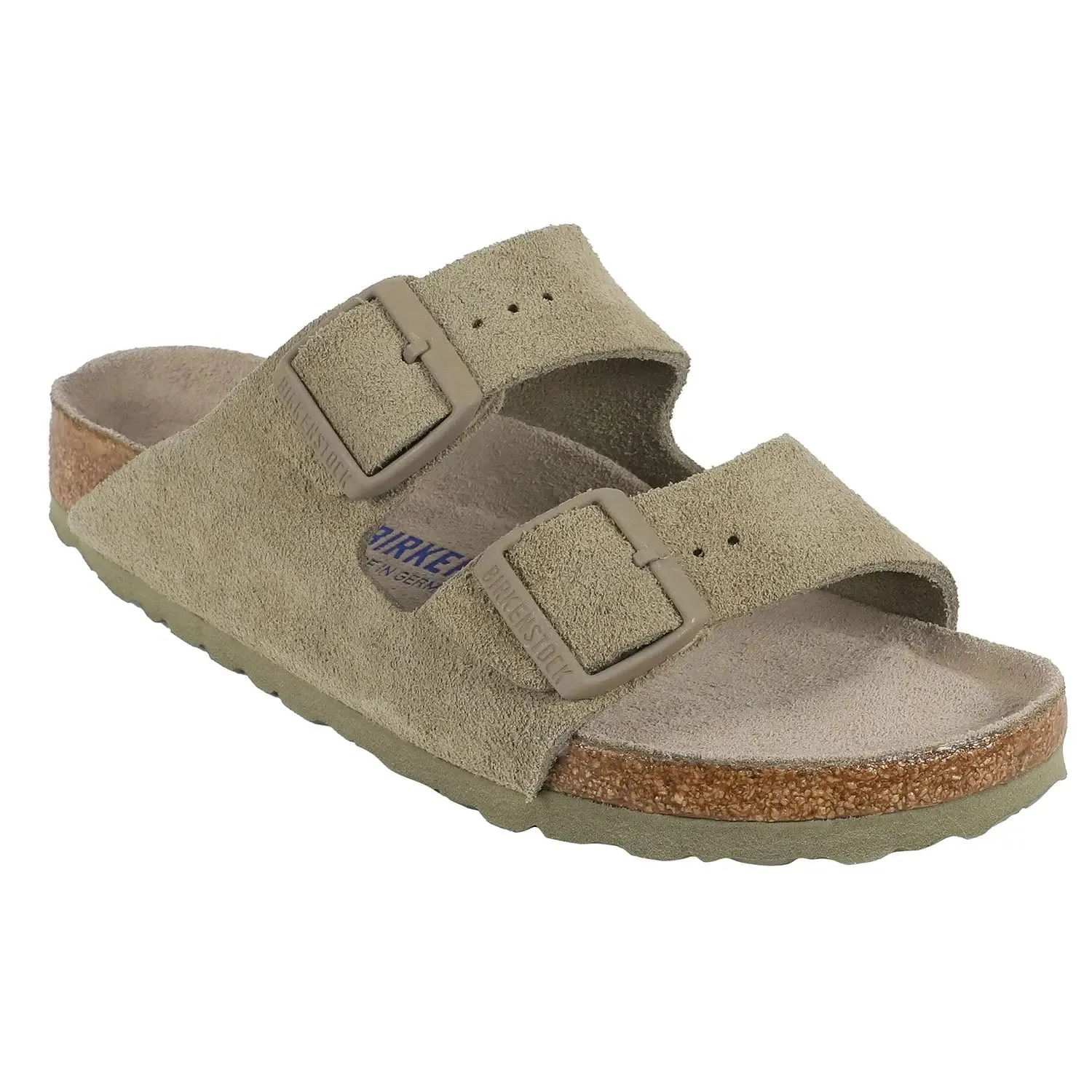 Birkenstock Arizona Soft Footbed Suede Leather Sandals