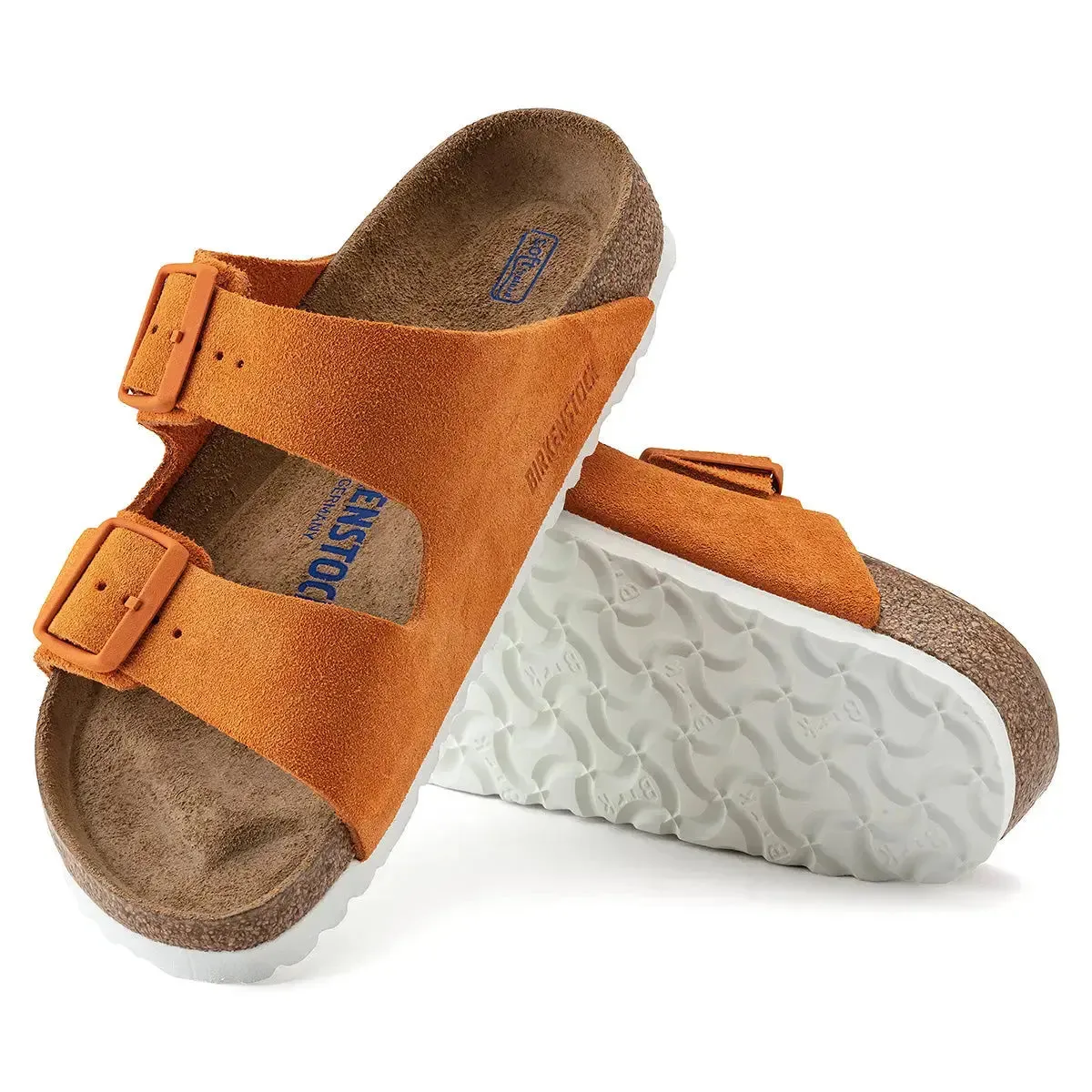 Birkenstock Arizona Soft Footbed Suede Leather Sandals