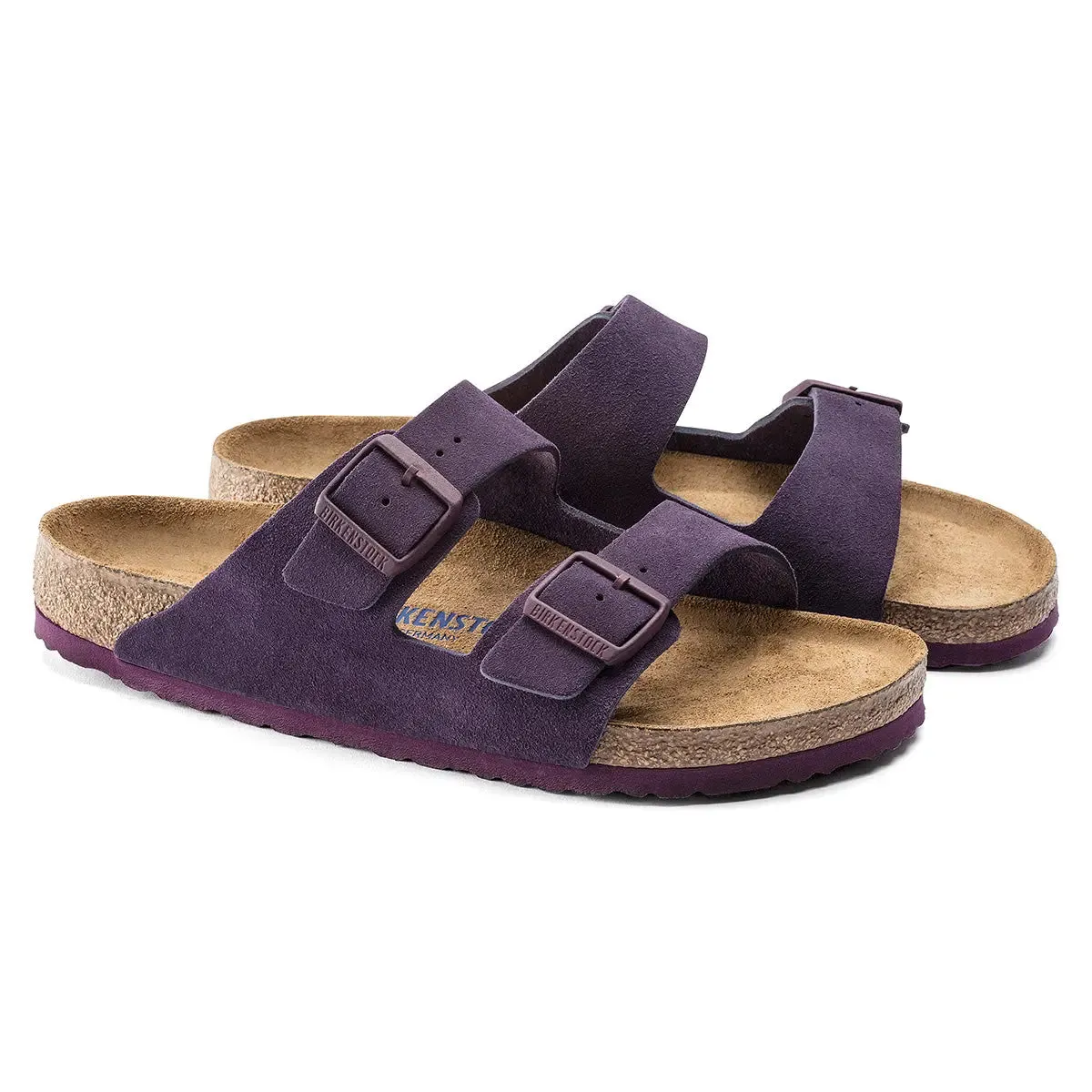 Birkenstock Arizona Soft Footbed Suede Leather Sandals