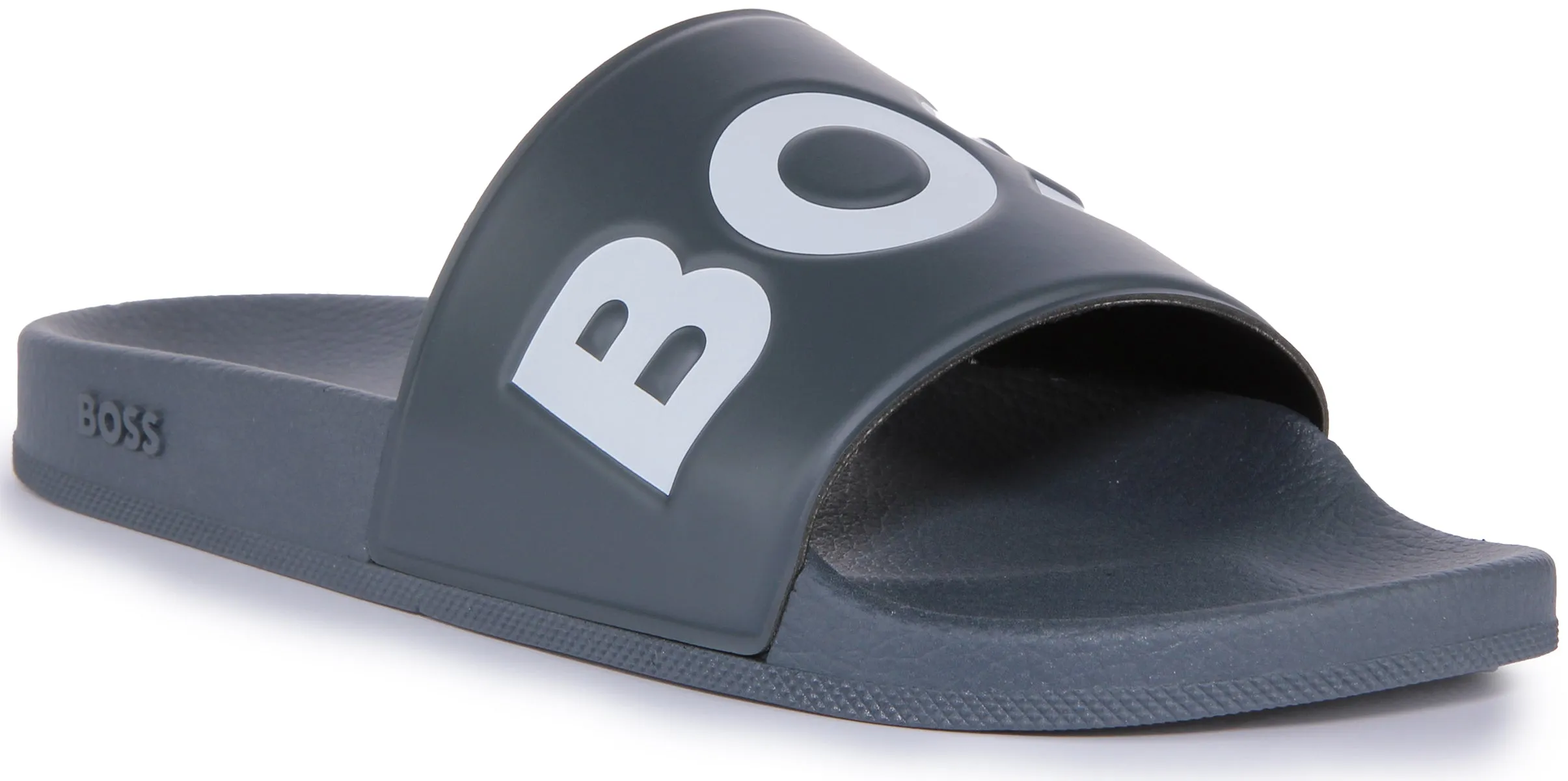 Boss Aryeh Slide In Grey White For Men