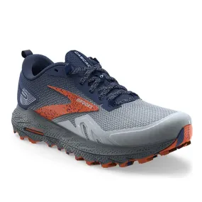 Brooks Men's Cascadia 17 Blue/Navy/Firecracker