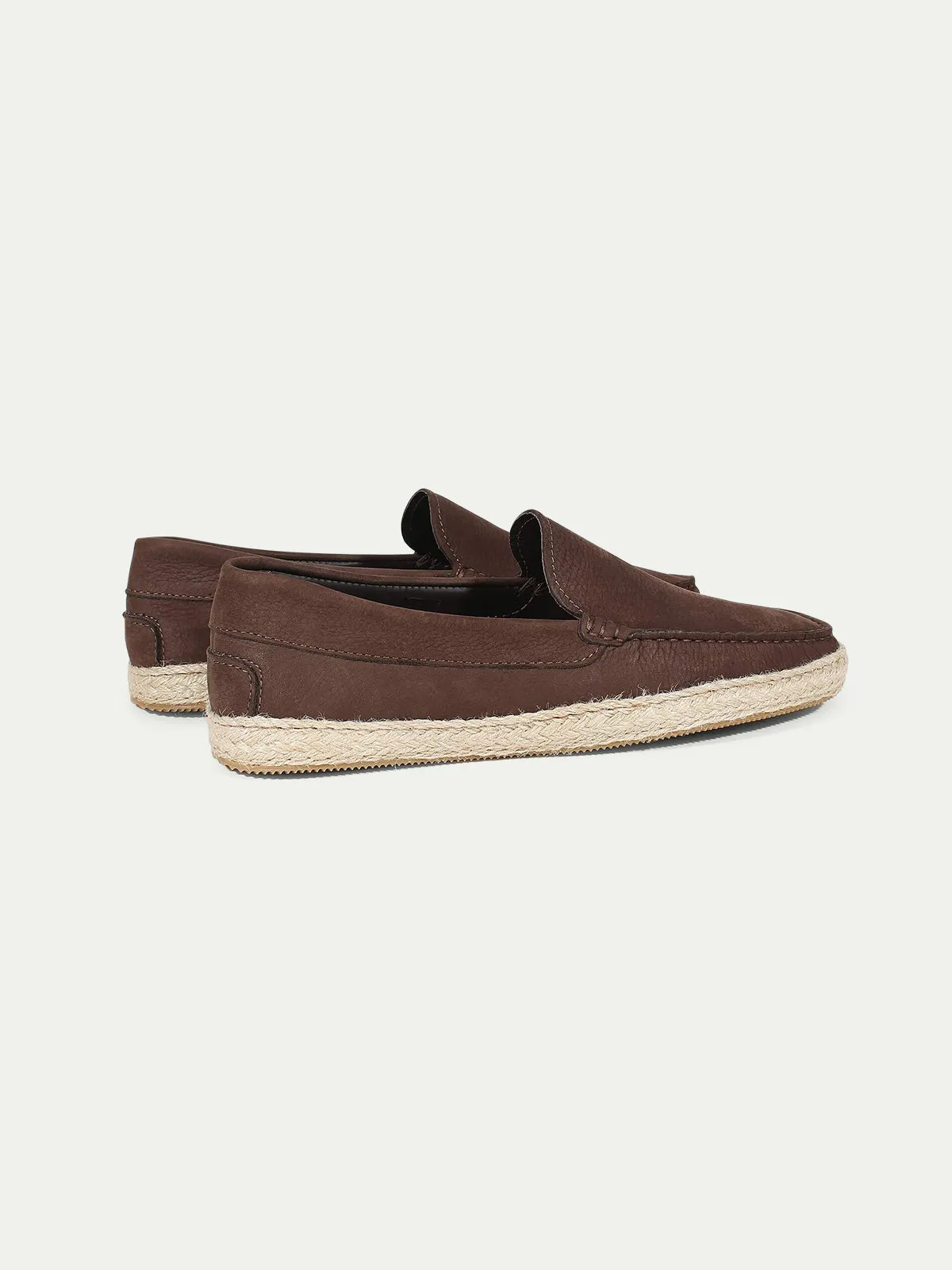 Brown Nubuck Seaside Loafer