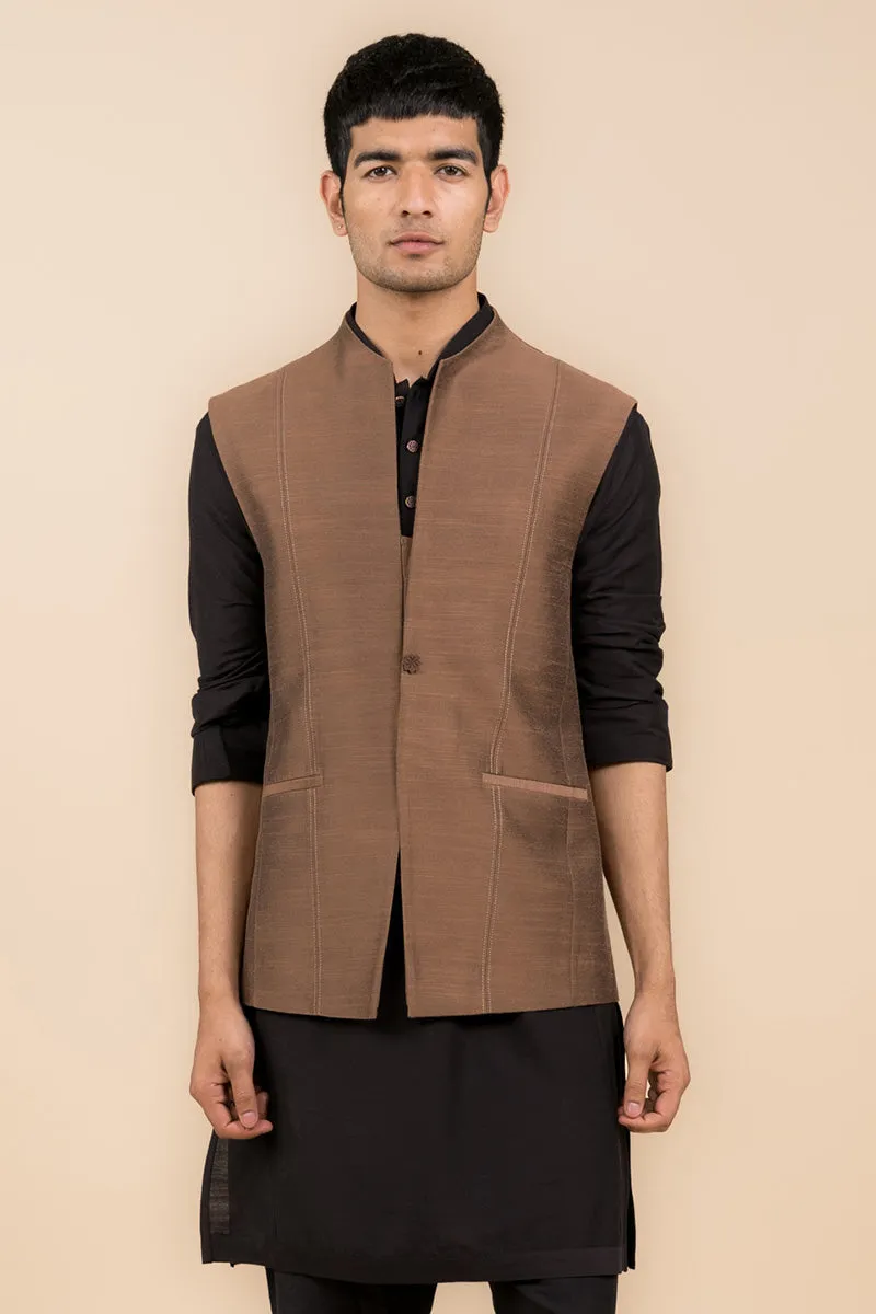 Bundi With Top Stitch Detail