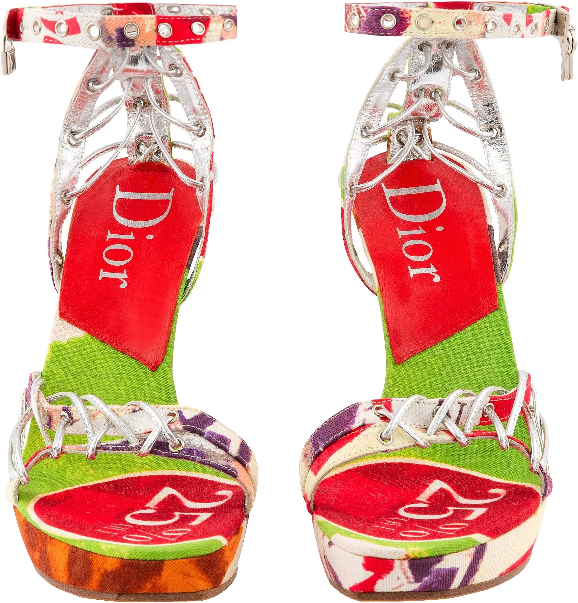 Spring 2003 Christian Dior Chic Wedge Sandals