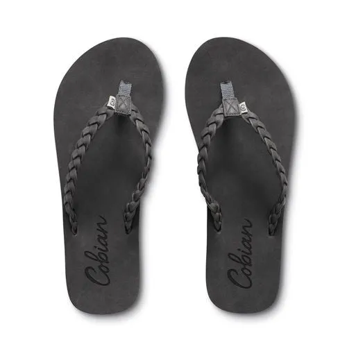 Cobian Womens Braided Pacifica Charcoal