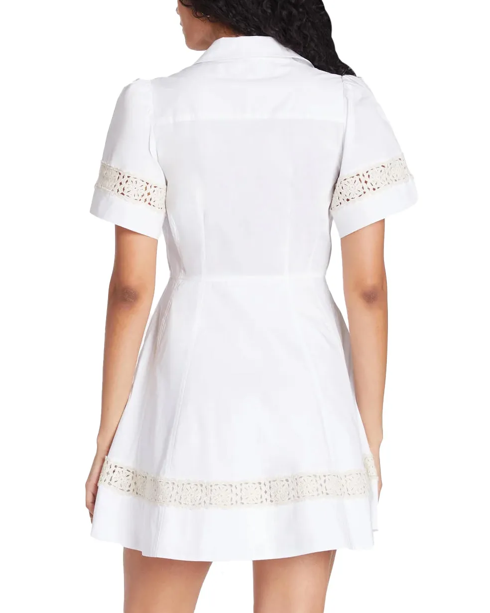 Corinne Dress (Optic White)