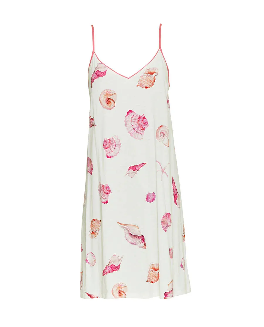 Cyberjammies Nightie- Shelly- Seashells Print