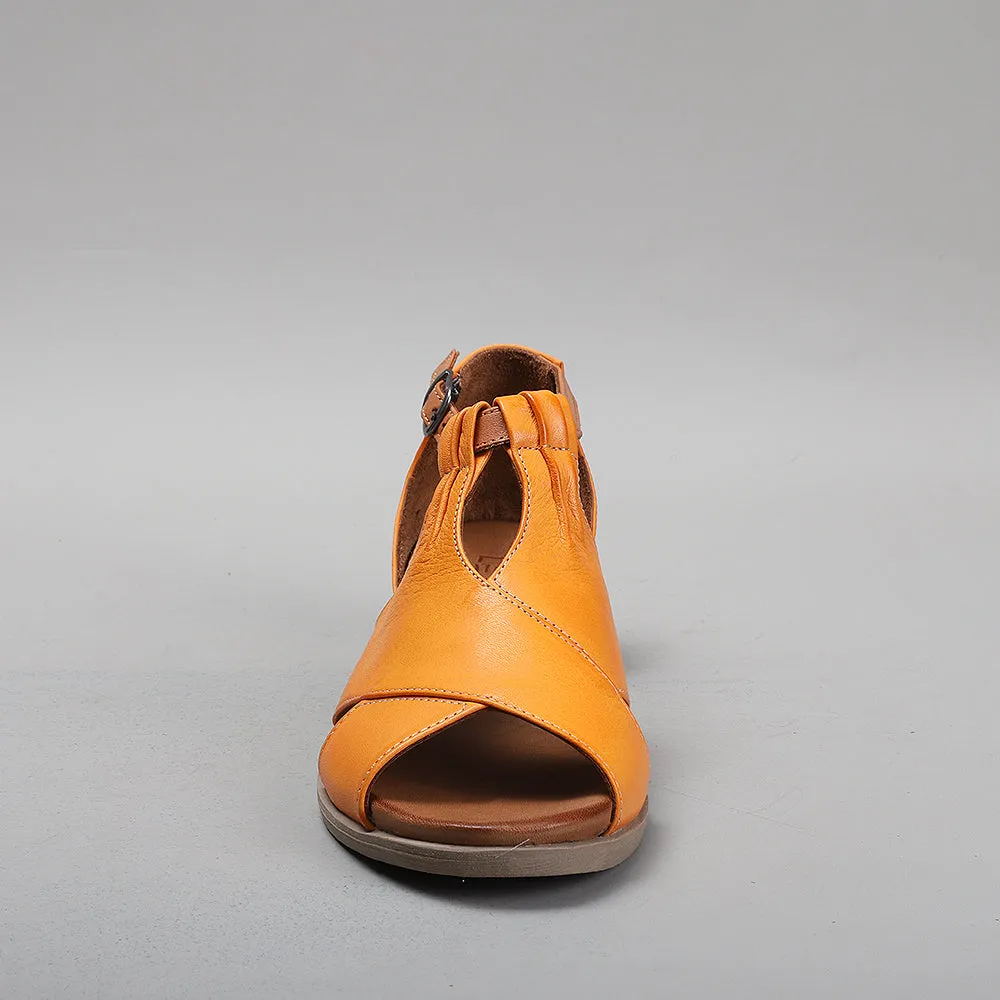 Digby - Sunburnt Orange/ Tan