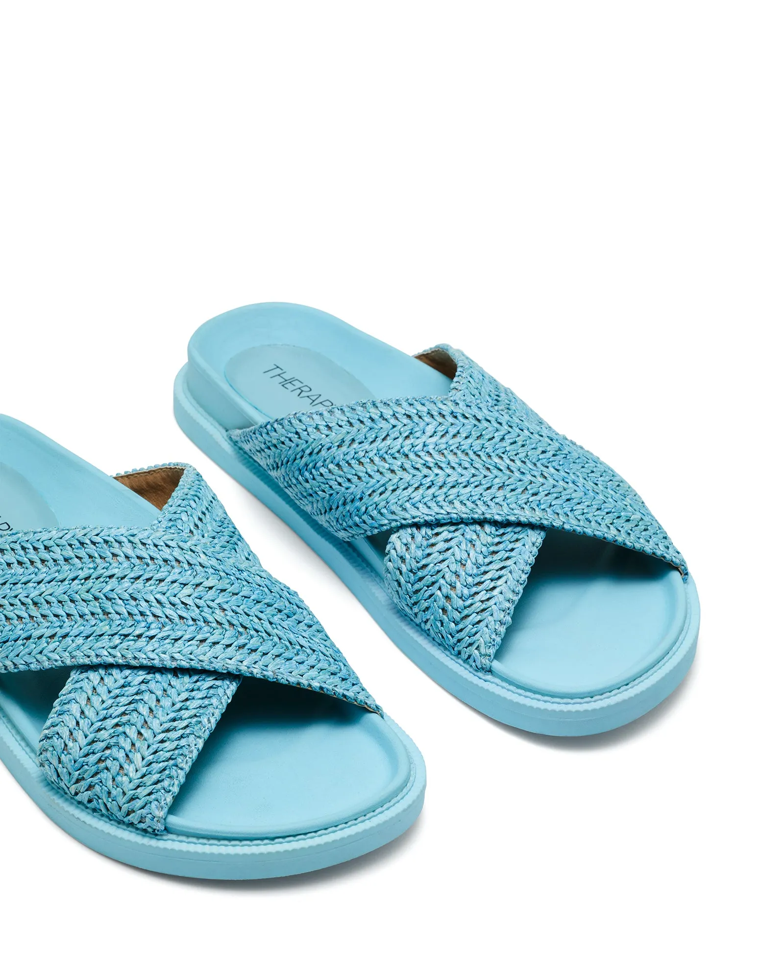 Eden Flat Sandal Blue