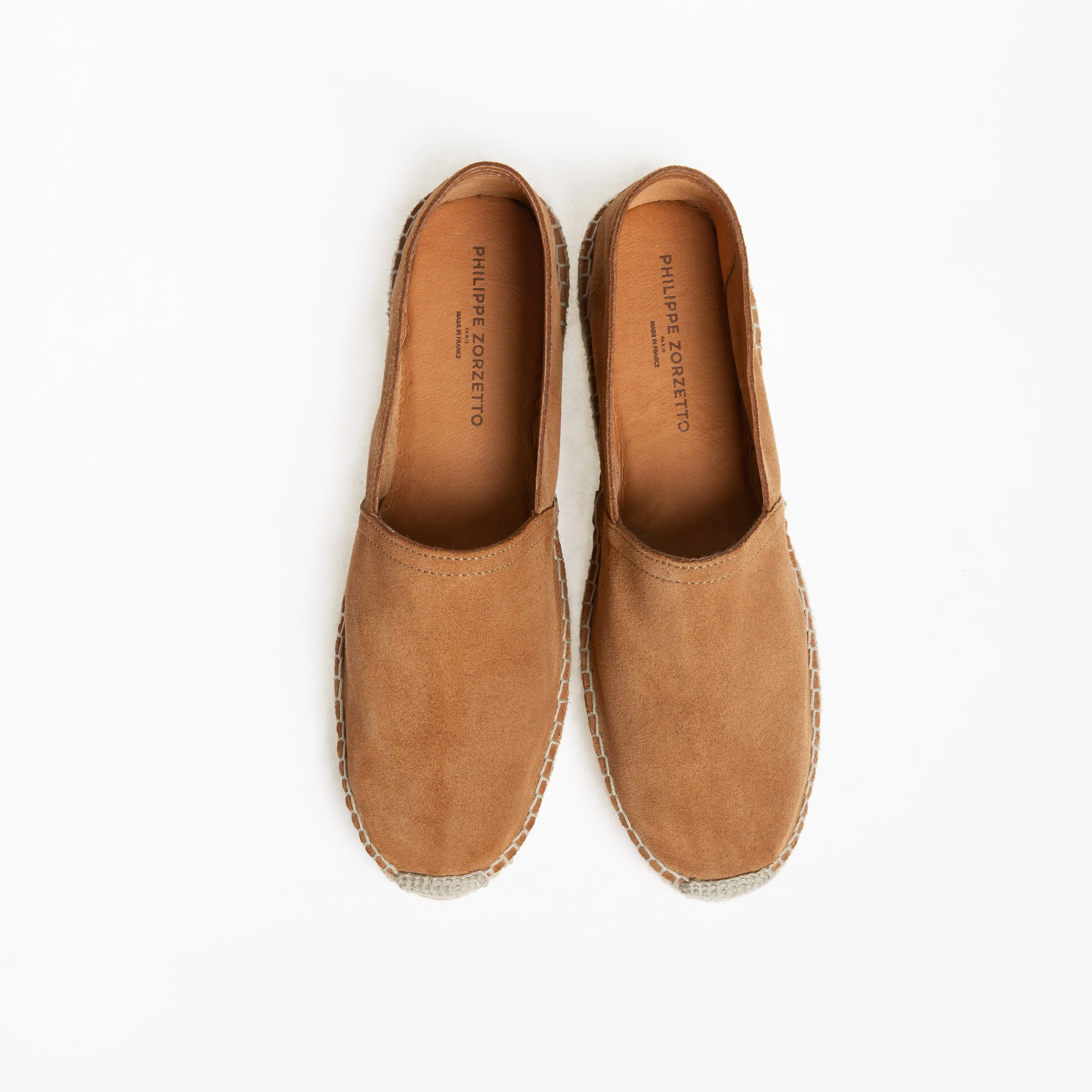 Espadrille Alix daim camel