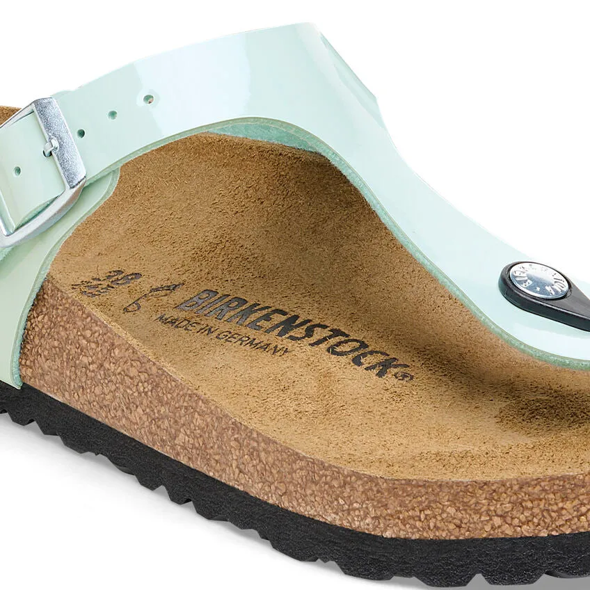 Gizeh - Surf Green Patent Birko-Flor||Gizeh - Birko-Flor verni vert surf