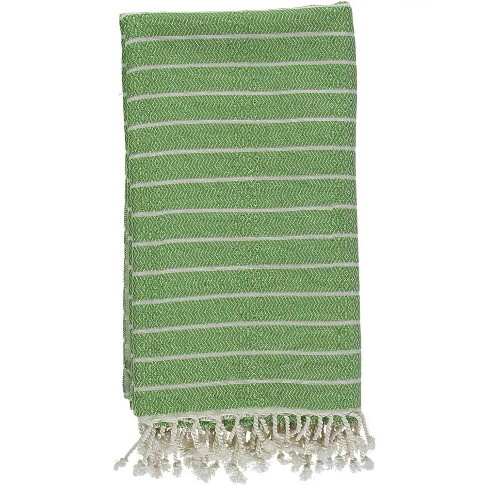 Green Bamboo & Cotton Turkish Towel