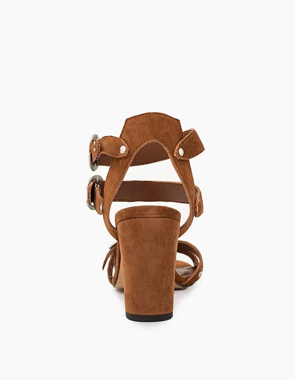 IKKS Women’s Camel Brown Sandals