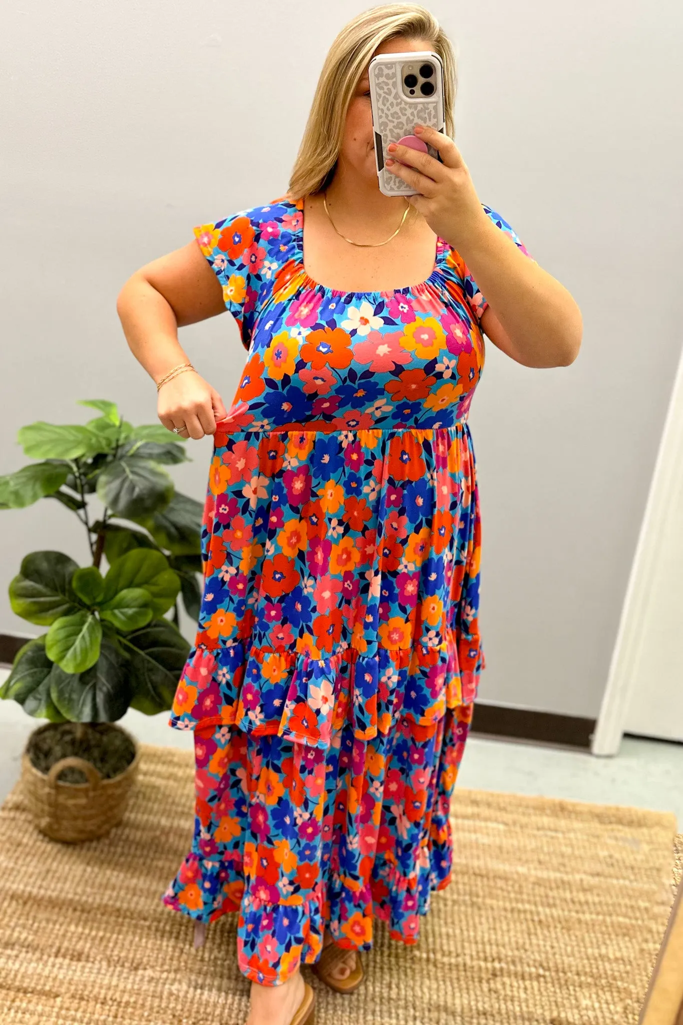 It's Your Day Floral Maxi Dress