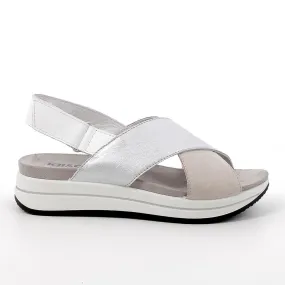 Ladies IGI & Co Sandals Silver/Grey/White 5677511 sale