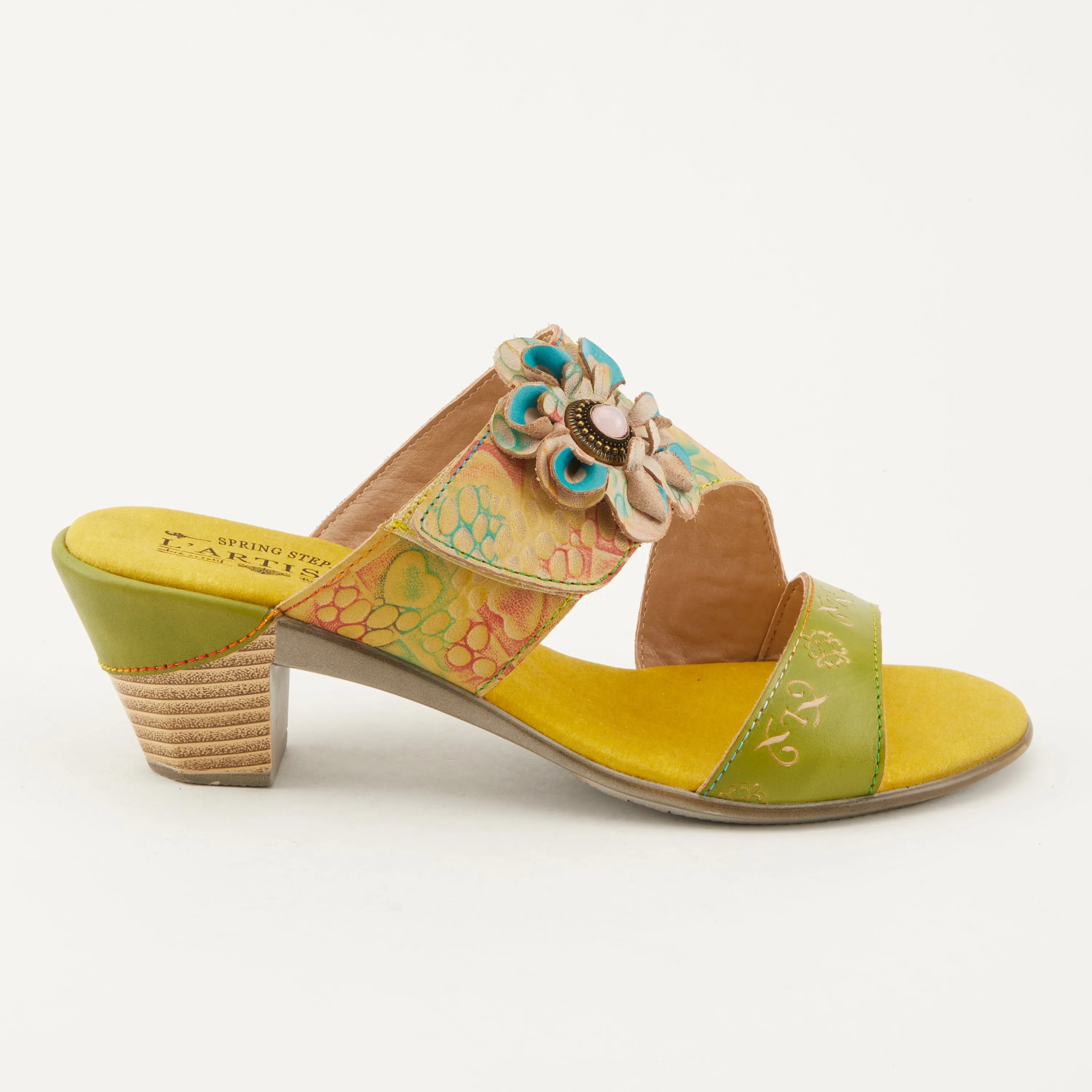 L'ARTISTE CLASSICAL SLIDE SANDALS