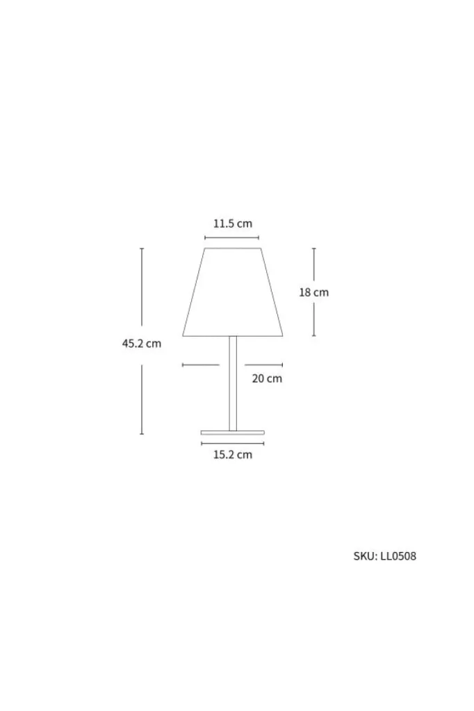 Ll - Solar Led Table Lamp - 45cm