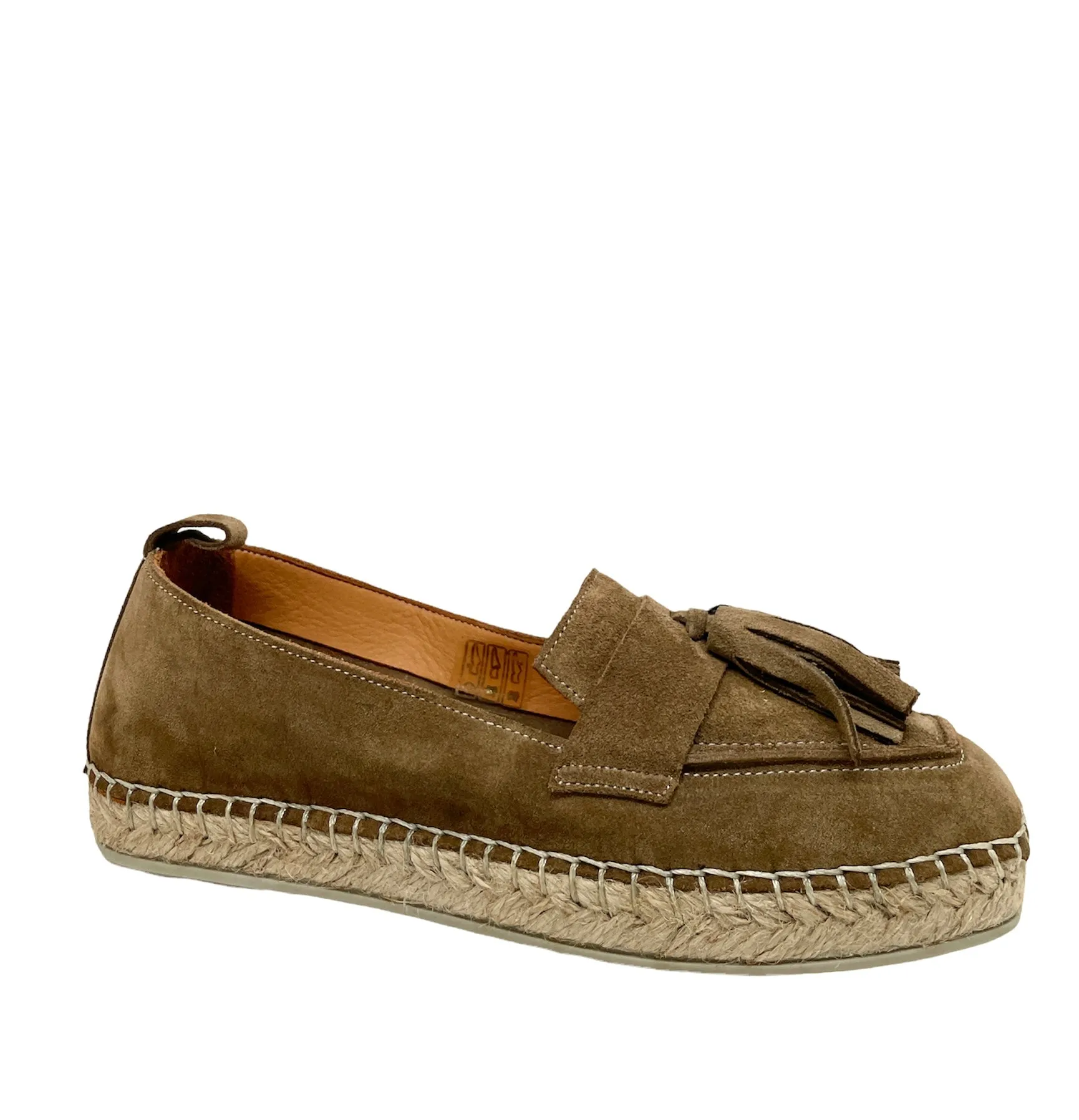 LUNE ET L'AUTRE ALBERTINE Marron Mocassins Espadrilles