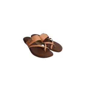 Michael Kors Peach Leather Sidney Sandals | Brand new |