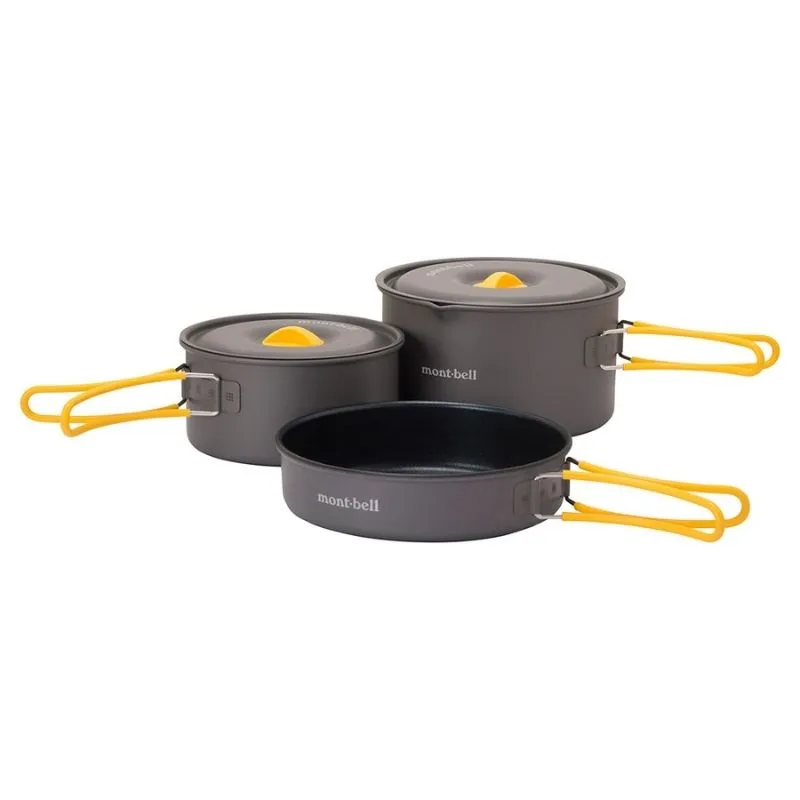 Montbell Cooking Set Alpine Cooker 14 16 PAN SET - Outdoor Backpacking Camping Hiking