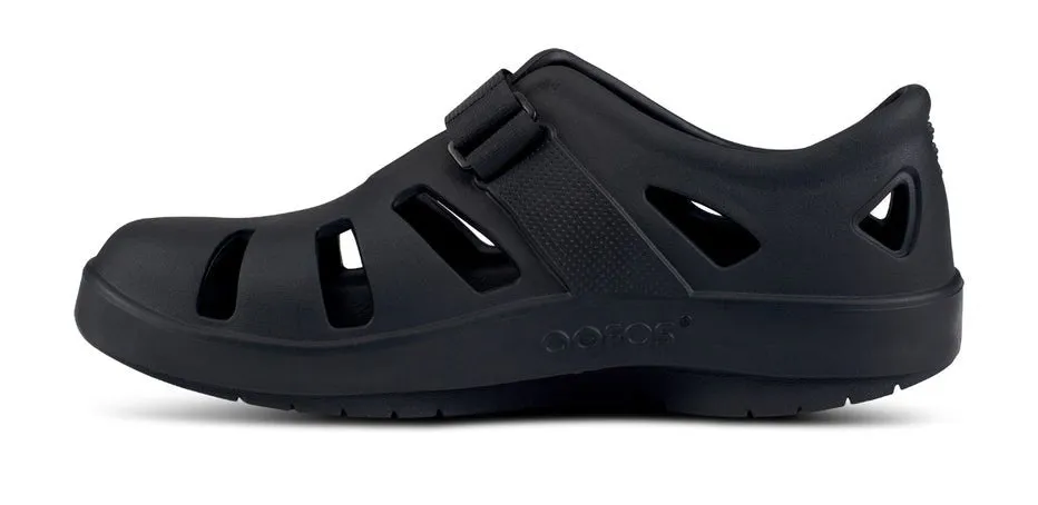 Oofos Oocandoo Active Recovery Sandal - Black