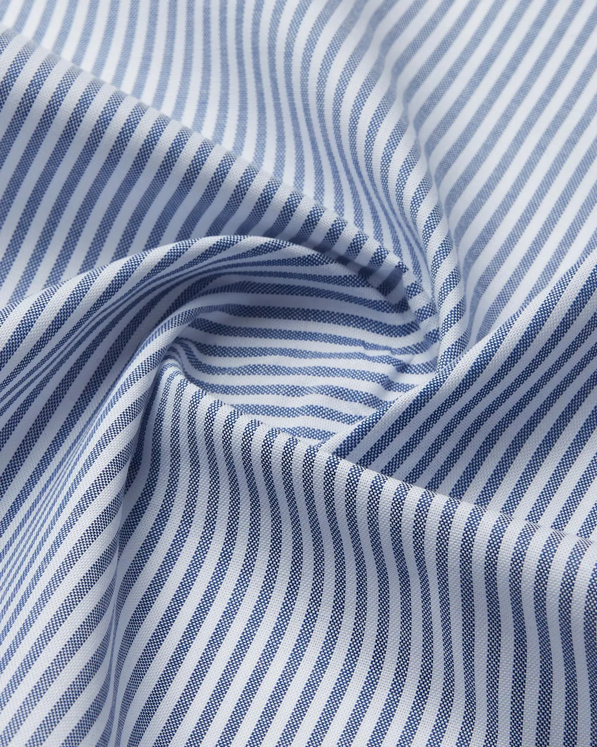 Oxford Striped Shirt - Blue