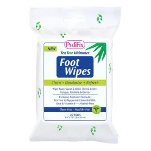 PediFix® Tea Tree Ultimates® Foot Wipes